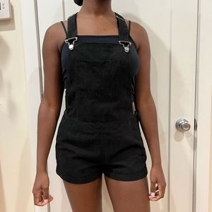 Velvety Black H&M Divided Shorteralls “Women’s” size 10